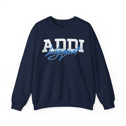 Addi Lilyquist Cursive Crewneck Sweatshirt
