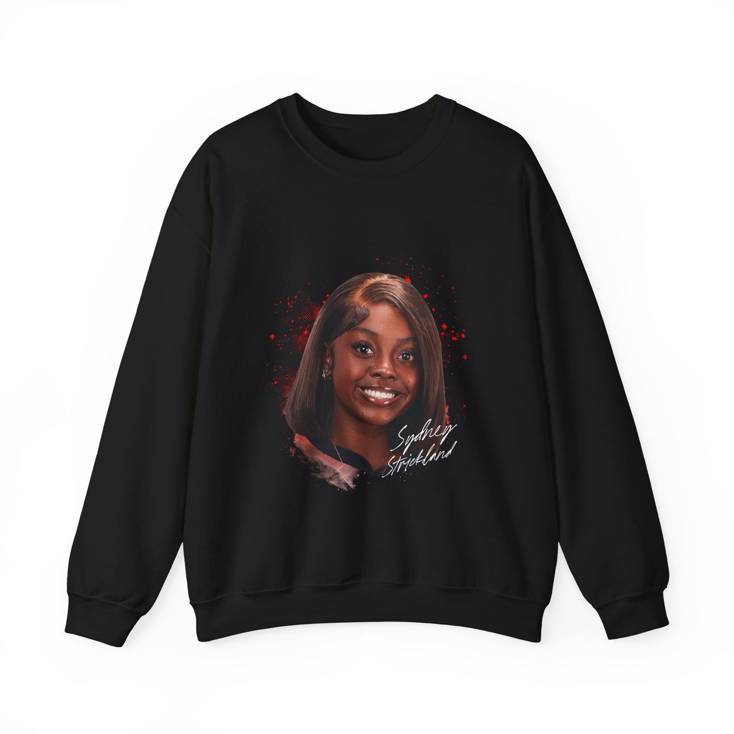 Sydney Strickland Big Head Crewneck Sweatshirt