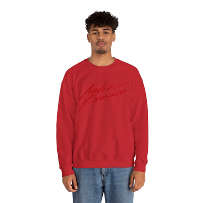 Audre Benson Cursive Name & Number Crewneck Sweatshirt