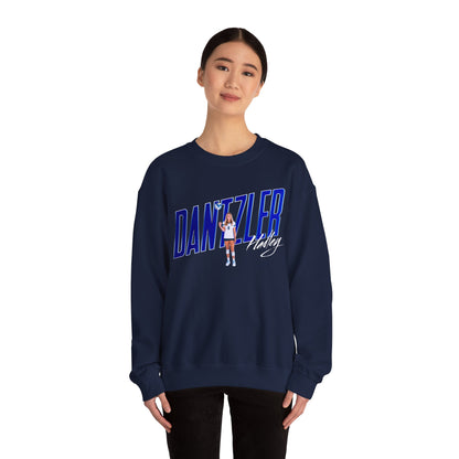 Hadley Dantzler Cursive Combo Colored Crewneck Sweatshirt