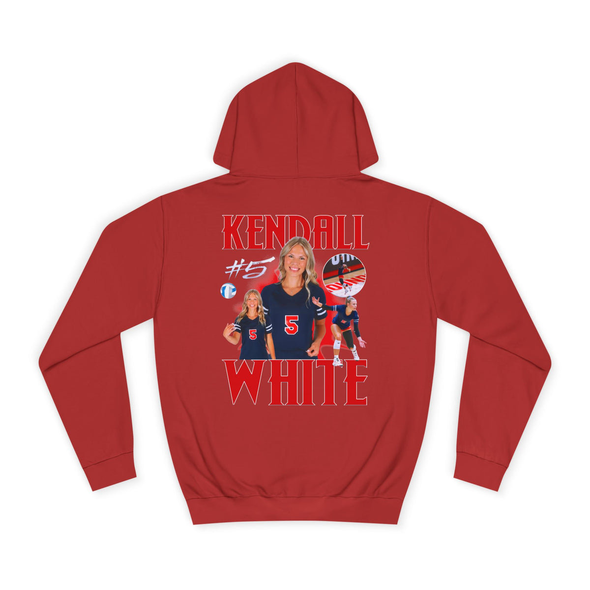 Kendall White Premium Hoodie