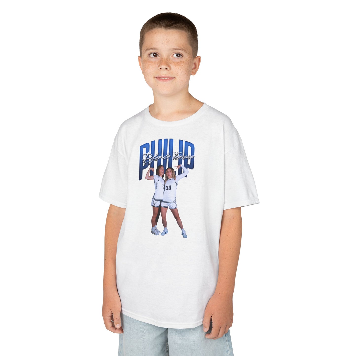 Dylan & Jamison Philip Curved Combo Colored Kids Tee