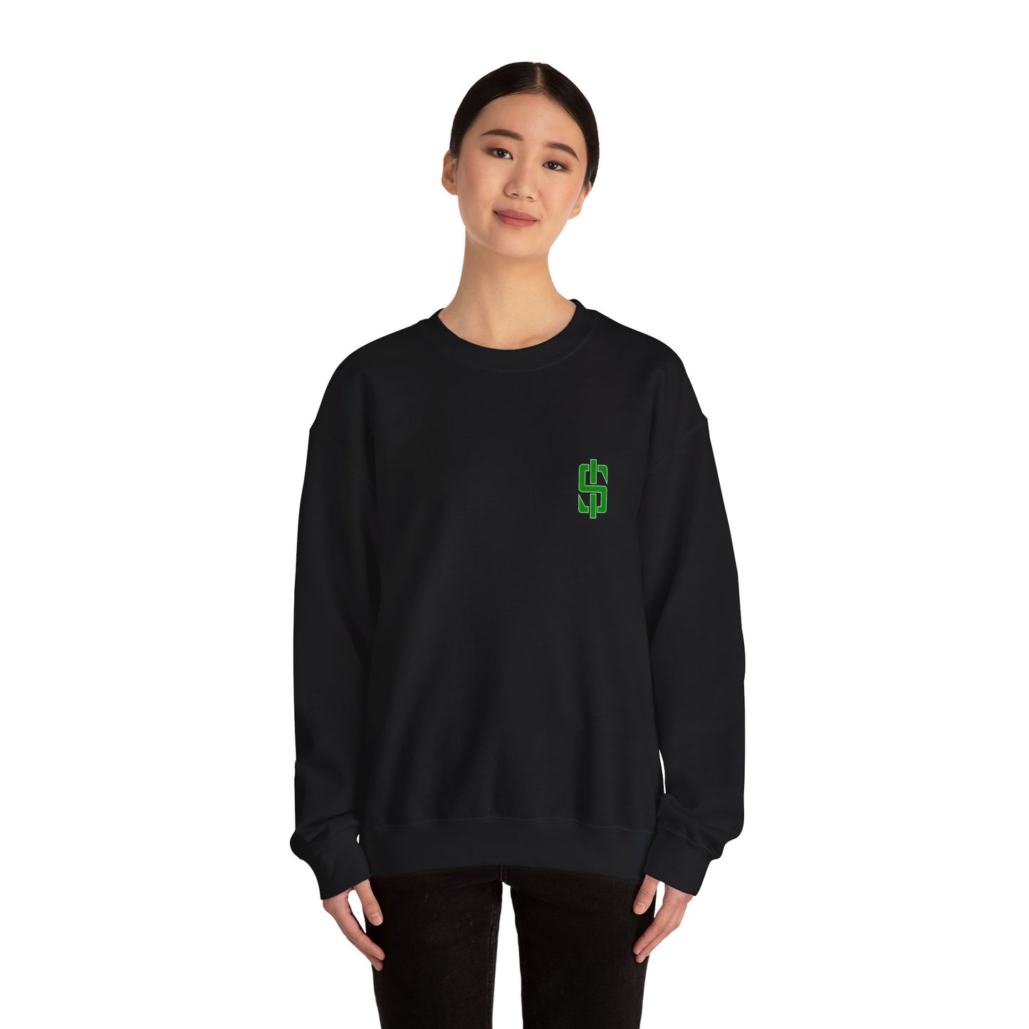Isiah Stromain Logo Front & Back Crewneck