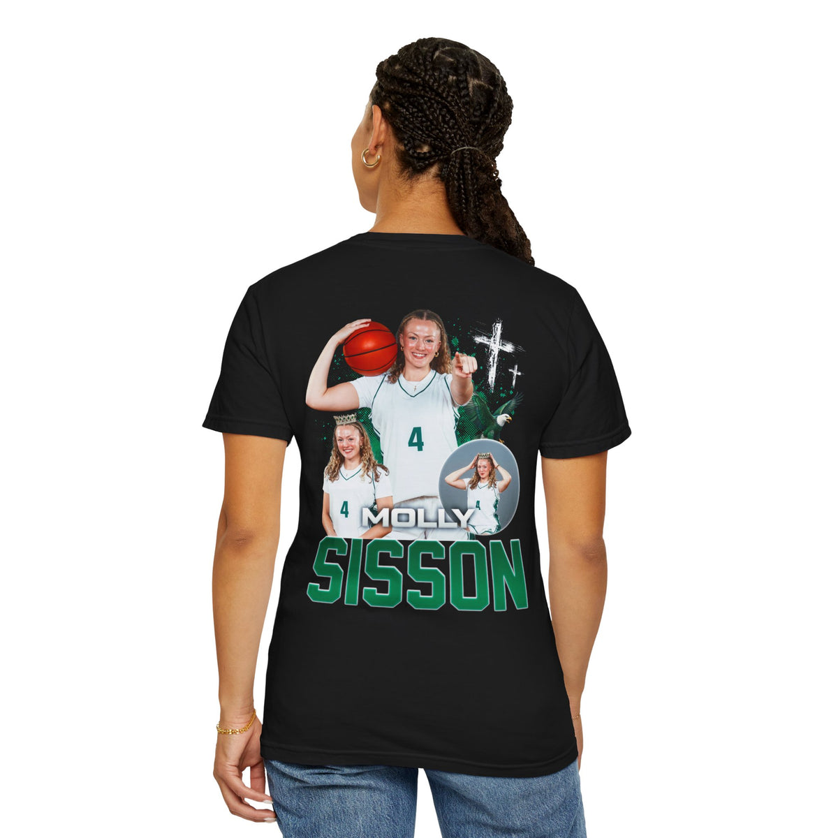 Molly Sisson Logo Front & Back Premium Tee