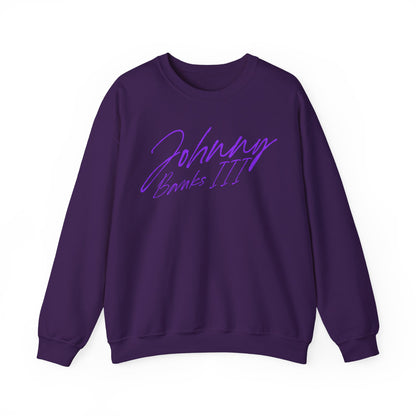 Johnny Banks III Curvise Name & Number Crewneck Sweatshirt
