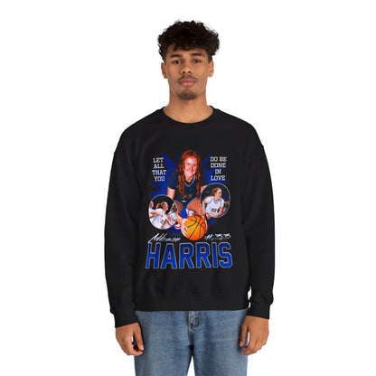 Addison Harris Featured Quote Crewneck Sweatshirt