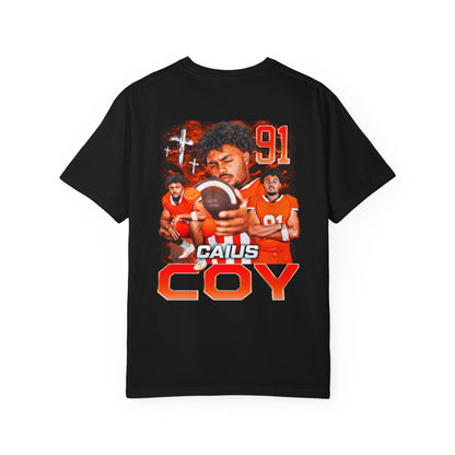 Caius Coy Logo Front & Back Premium Tee