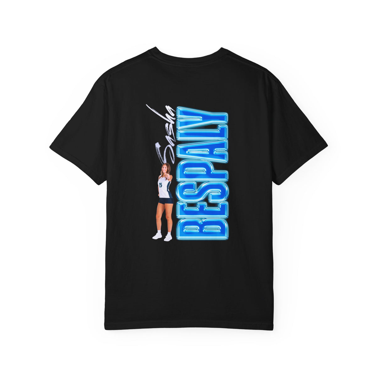 Sasha Bespaly Logo Front & Back Premium Tee