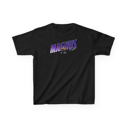 Magnus Wright Cursive Combo Colored Kids Tee