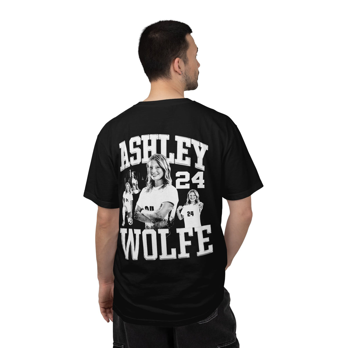 Ashley Wolfe Vintage Blackout Premium Tee