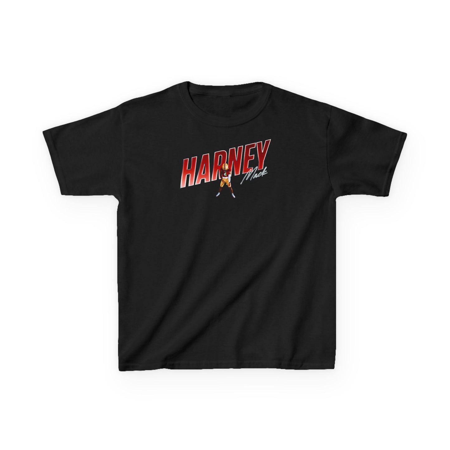 Mack Harney Cursive Combo Colored Kids Tee