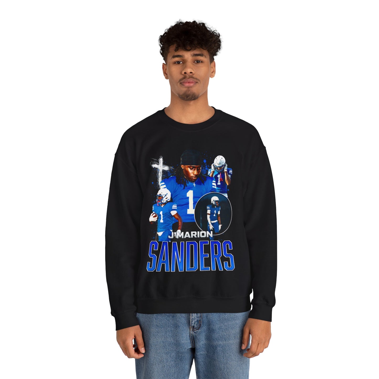 J'Marion Sanders Crewneck Sweatshirt
