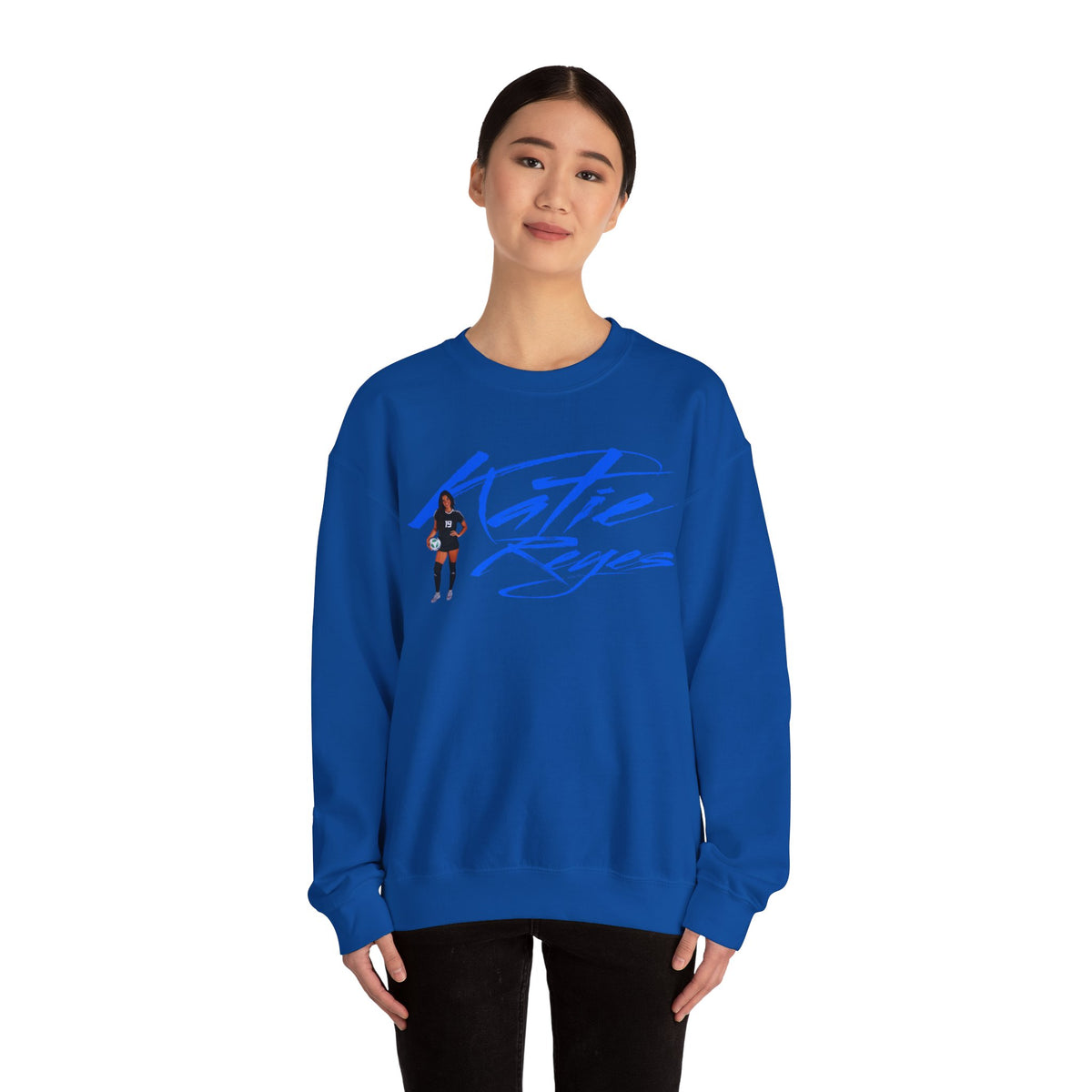 Katie Reyes Cursive Crewneck Sweatshirt