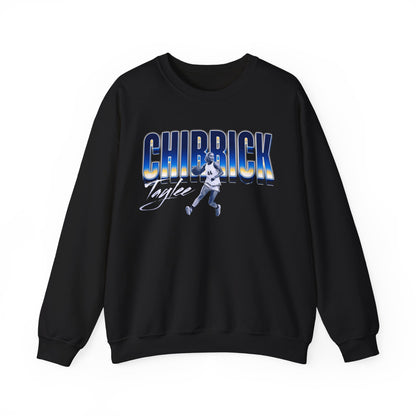 Taylee Chirrick Curved Combo Colored Crewneck Sweatshirt