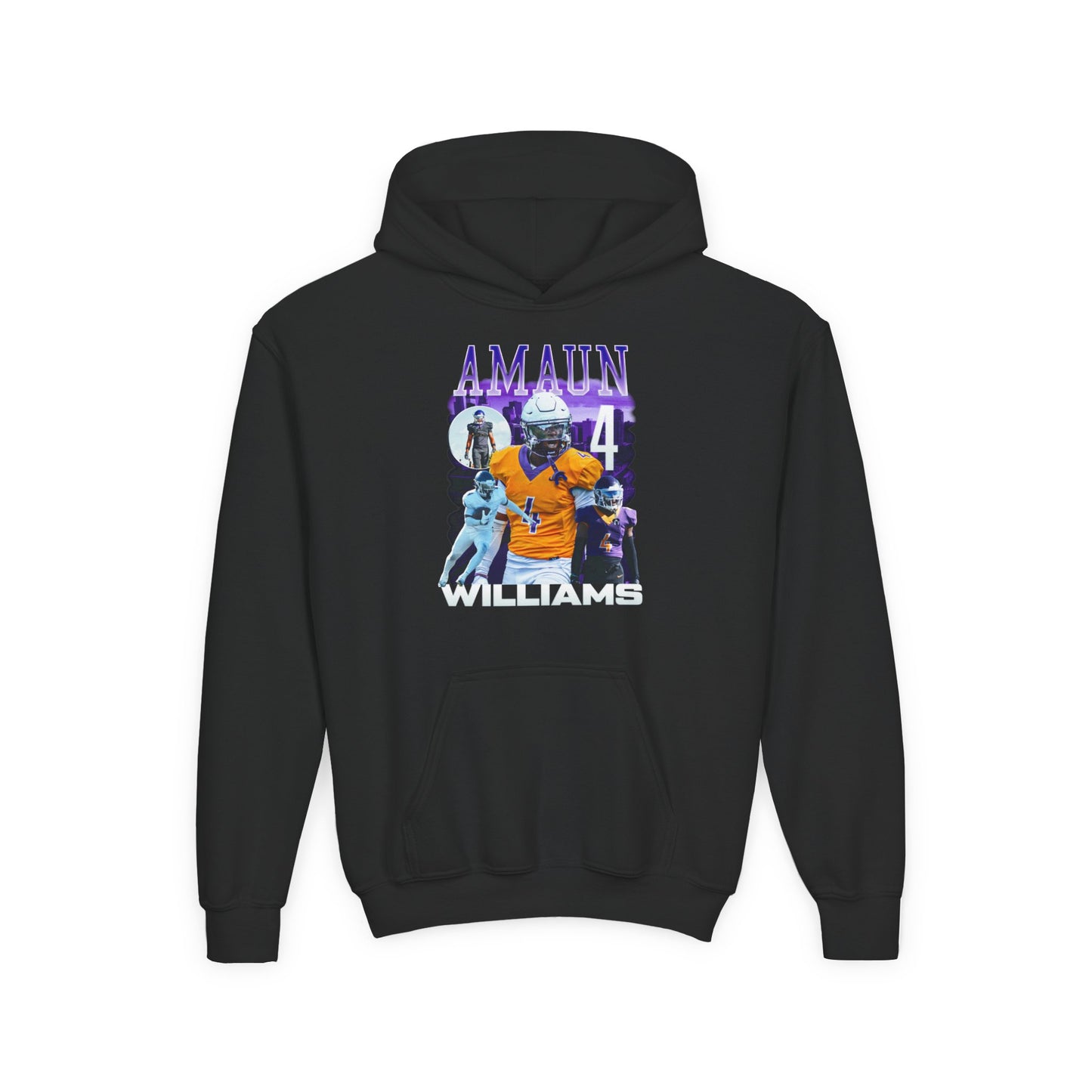 Amaun Williams Kids Hoodie