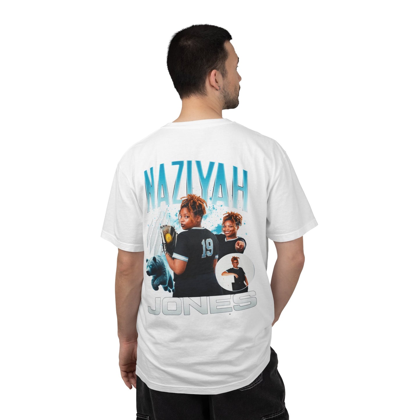 Naziyah Jones Logo Front & Back Premium Tee