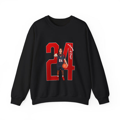 Trista Brown Player Icon Number Crewneck Sweatshirt
