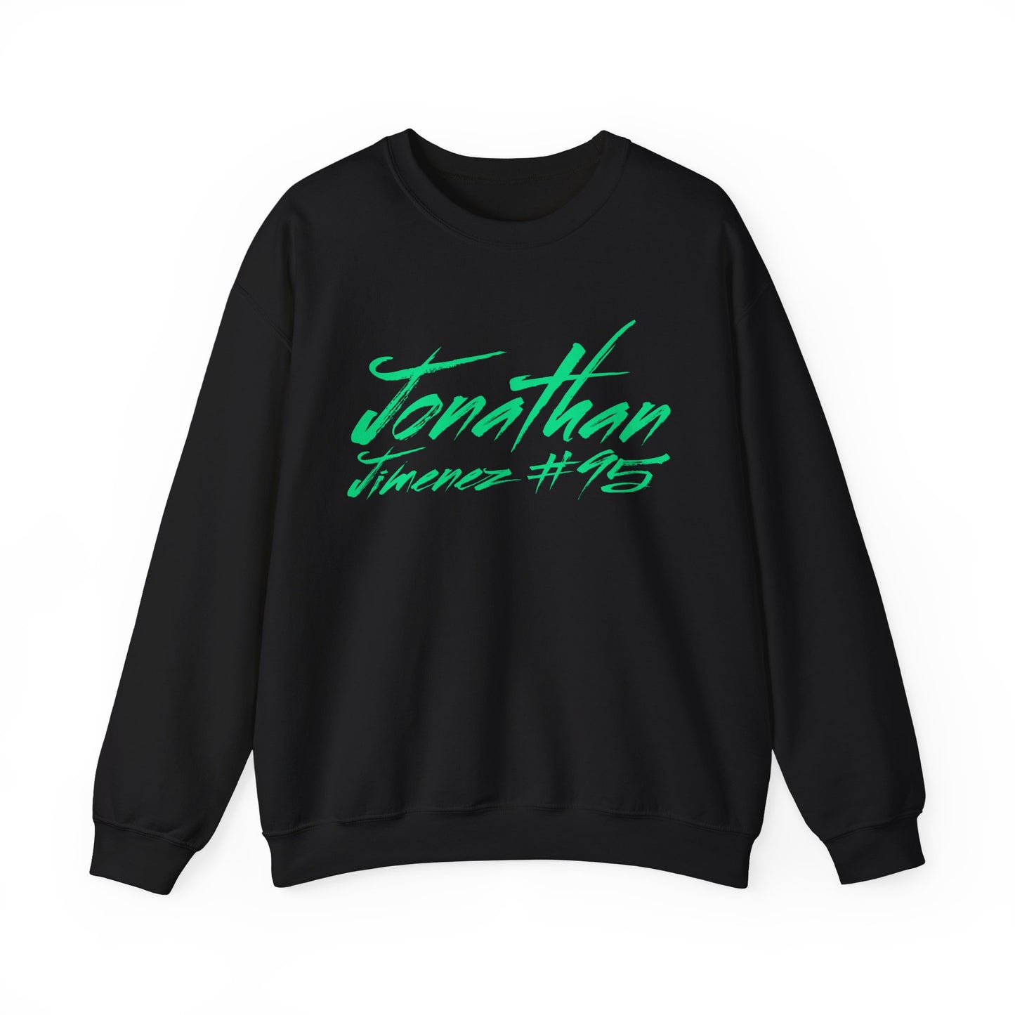 Jonathan Jimenez Cursive Name & Number Crewneck Sweatshirt