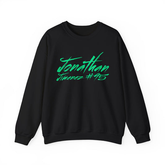 Jonathan Jimenez Cursive Name & Number Crewneck Sweatshirt