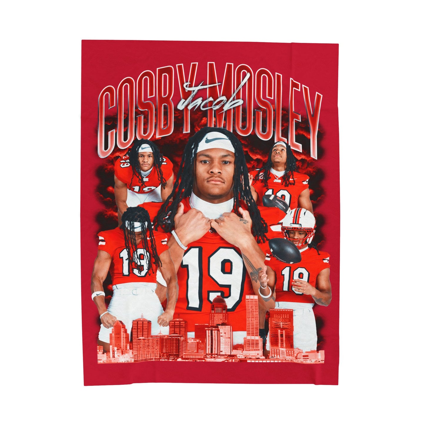 Jacob Cosby Mosley 60"-80" Plush Blanket