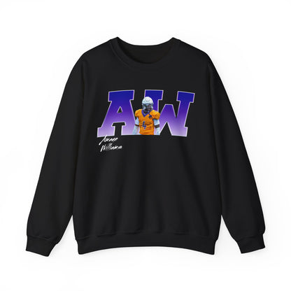 Amaun Williams Big Initials Crewneck Sweatshirt