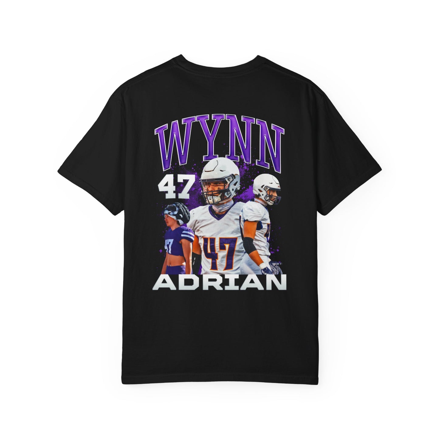 Adrian Wynn Logo Front & Back Premium Tee