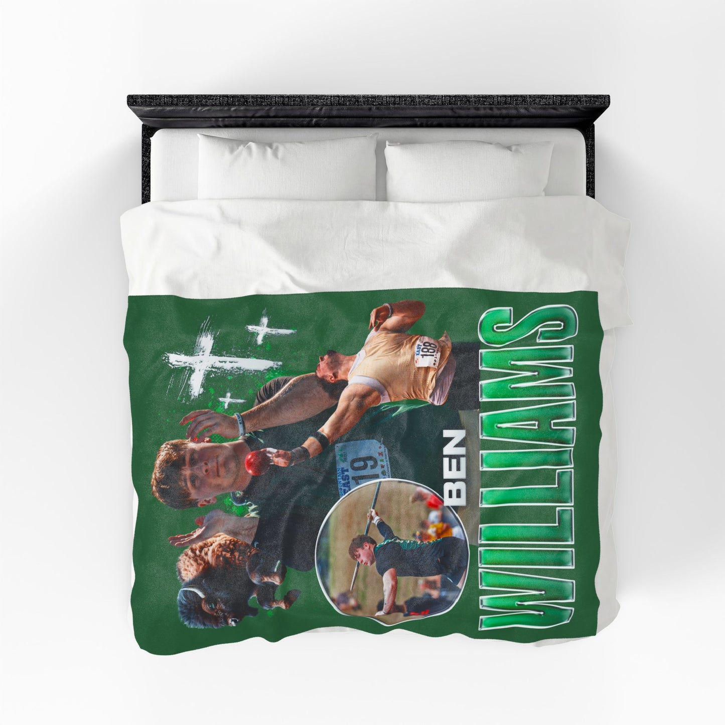 Ben Williams 60"-80" Plush Blanket
