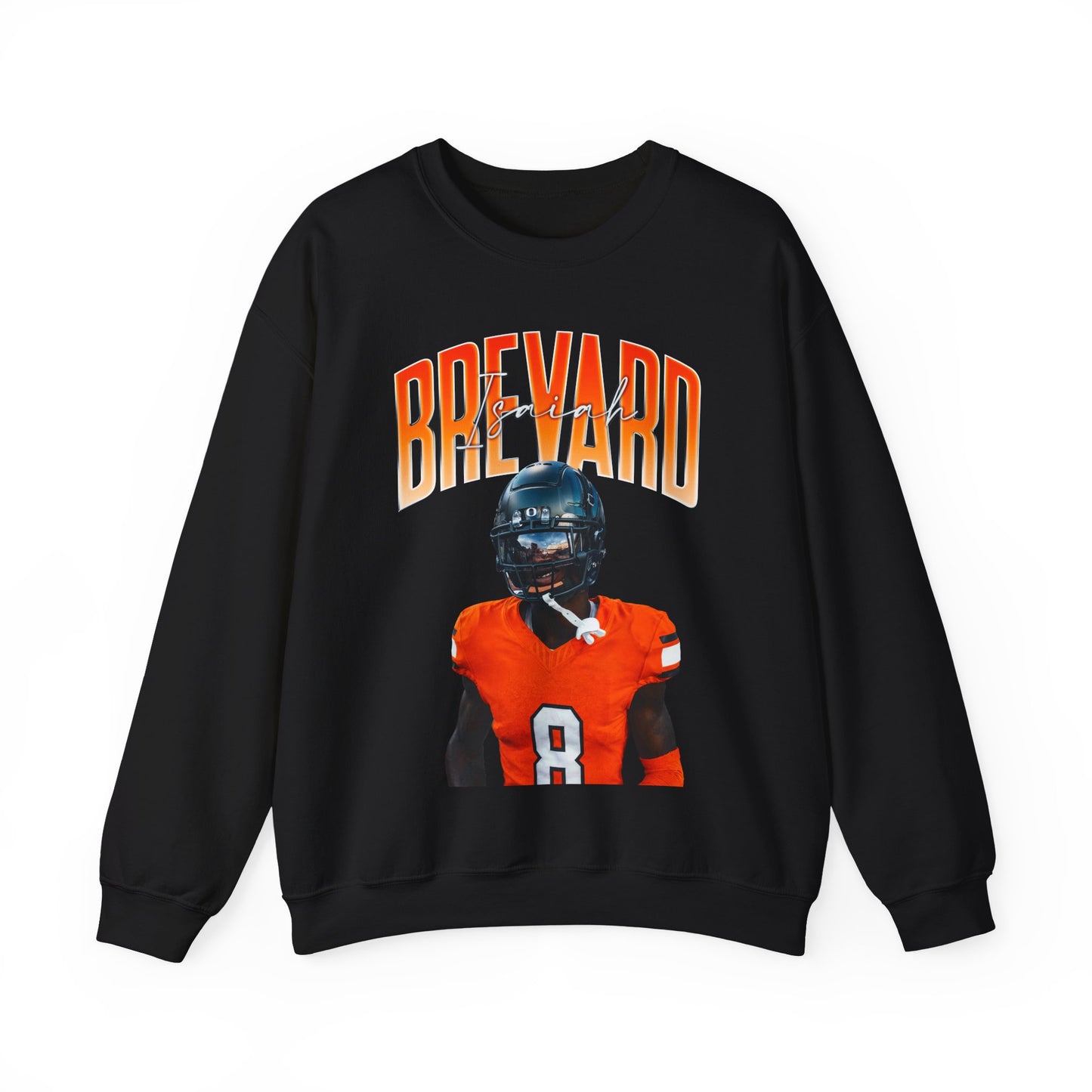 Isaiah Brevard Big Last Name Crewneck Sweatshirt