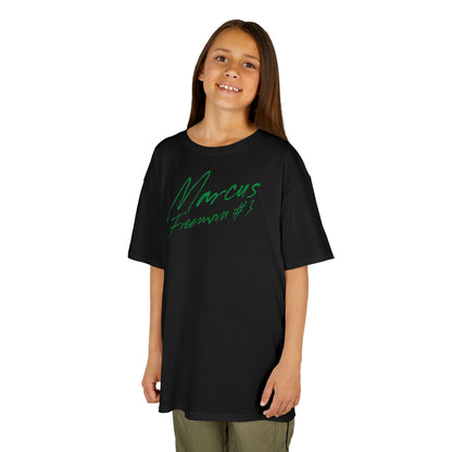 Marcus Freeman Cursive Name & Number Kids Tee