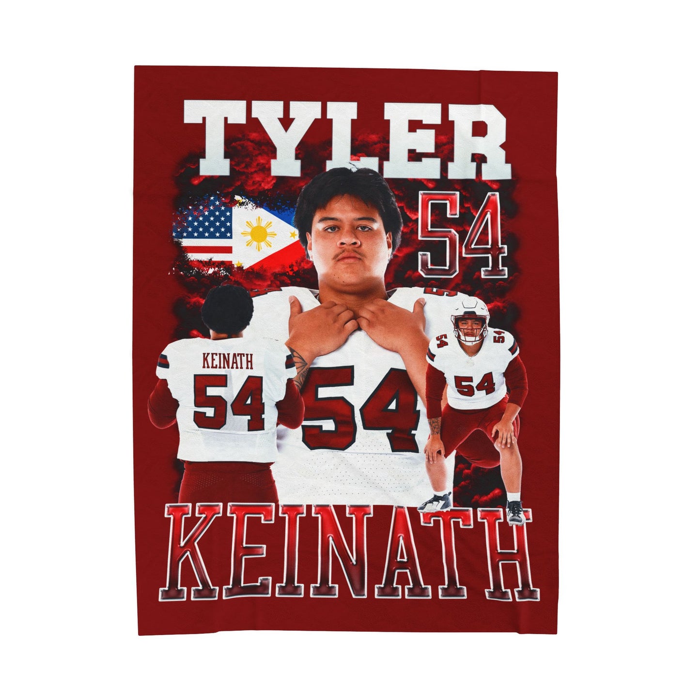 Tyler Keinath 60"-80" Plush Blanket