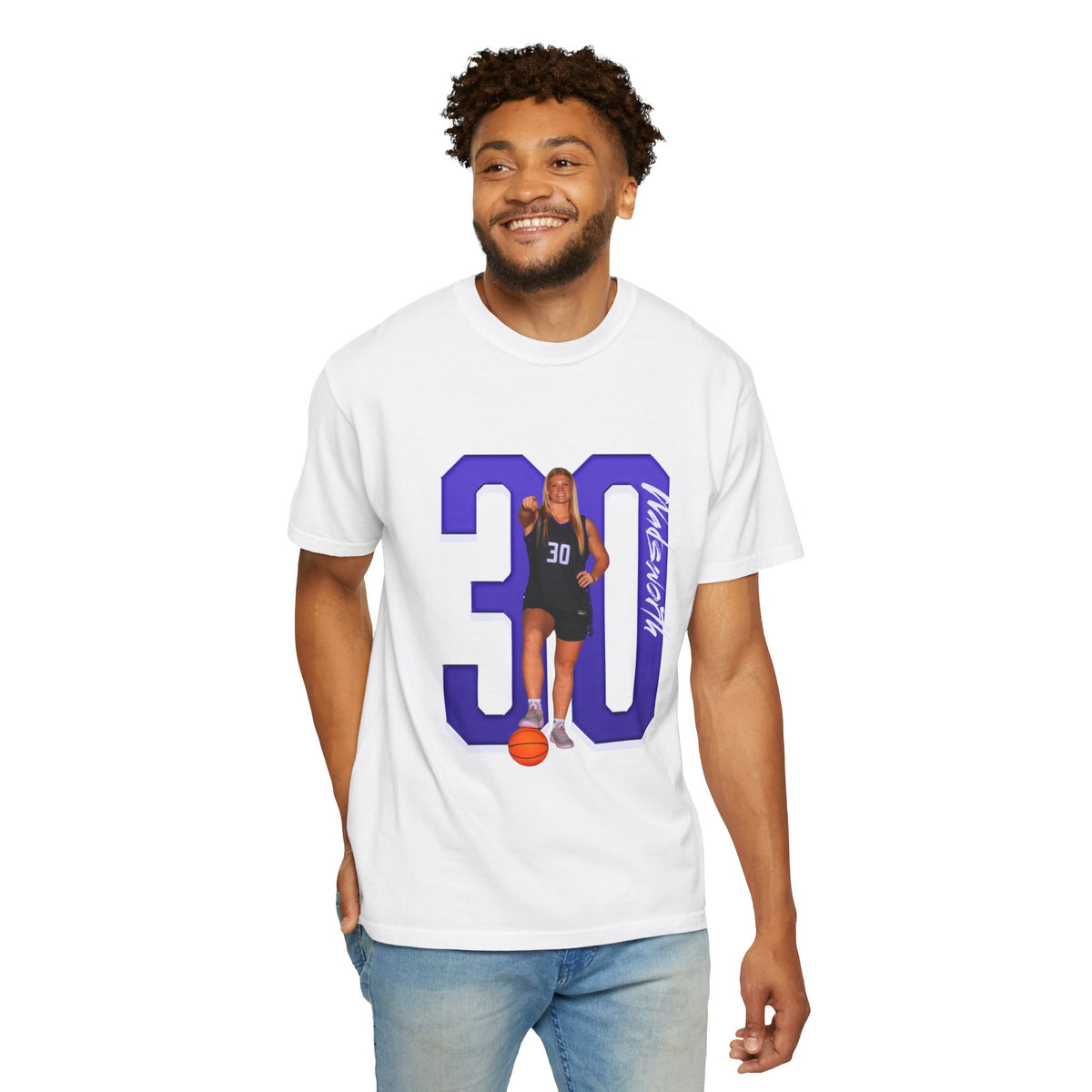 Kami Wadsworth Player Icon Number Premium Tee
