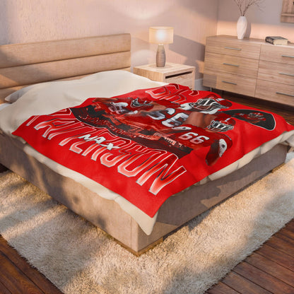 Max Patterson 60"-80" Plush Blanket