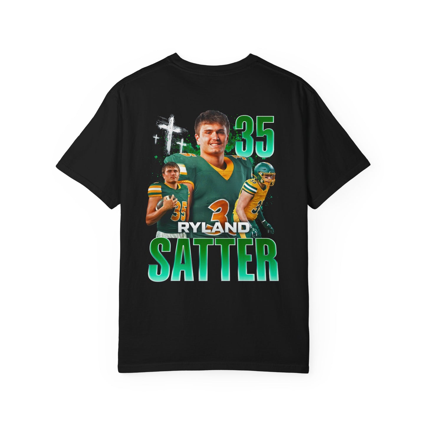 Ryland Satter Logo Front & Back Premium Tee