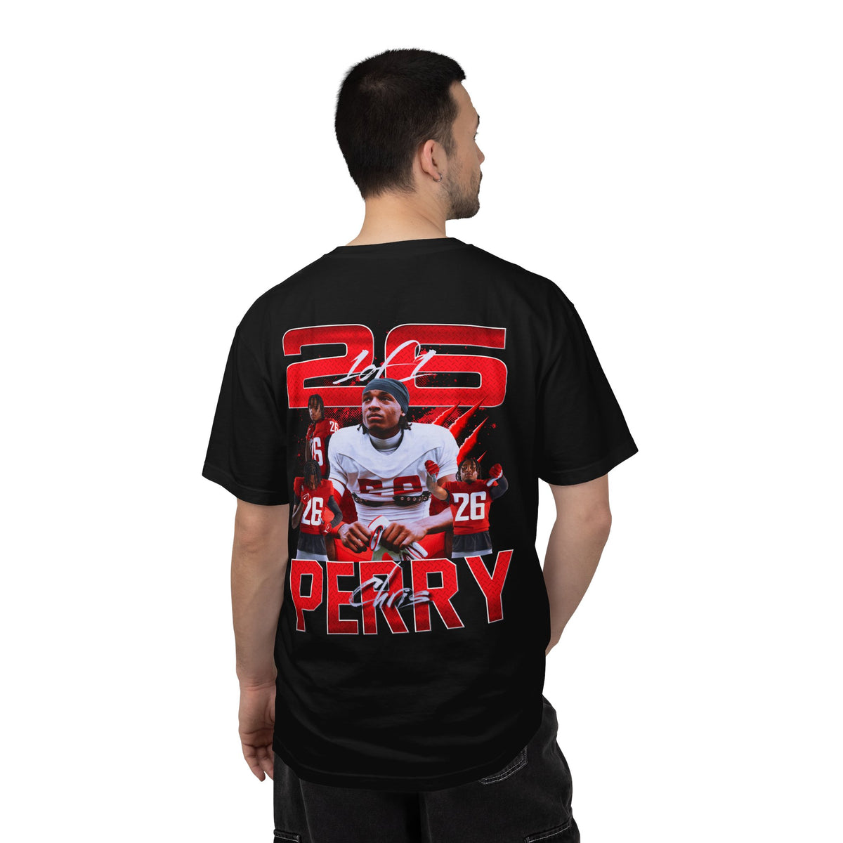 Chris Perry Logo Front & Back Premium Tee