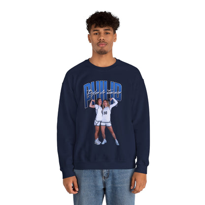 Dylan & Jamison Philip Curved Combo Colored Crewneck Sweatshirt