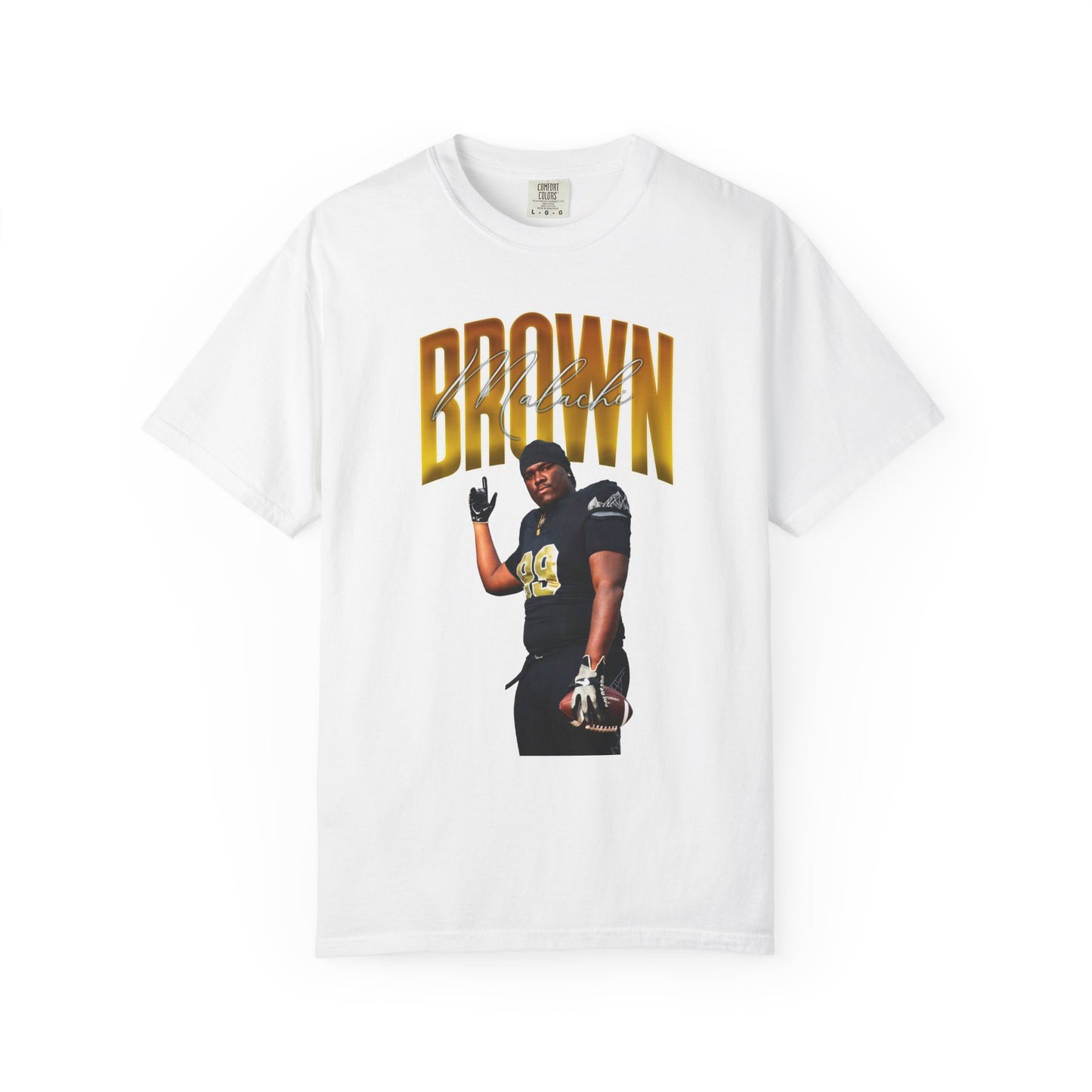 Malachi Brown Curved Combo Premium Tee