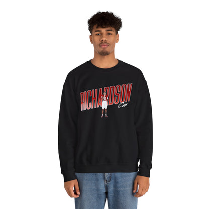 Cam Richardson Cursive Combo Crewneck Sweatshirt