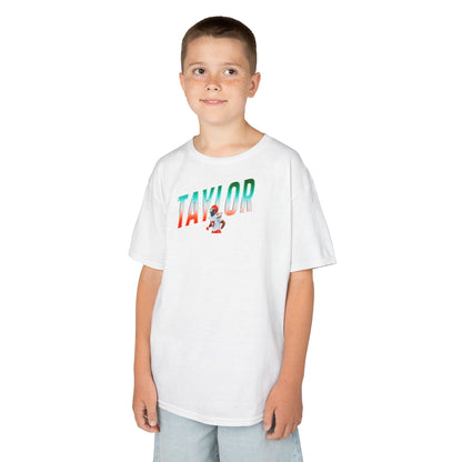 Kj Taylor Cursive Combo Kids Tee