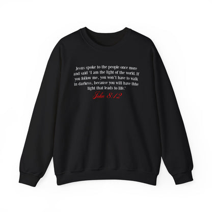 Zhakius Thomas Featured Quote Crewneck Sweatshirt