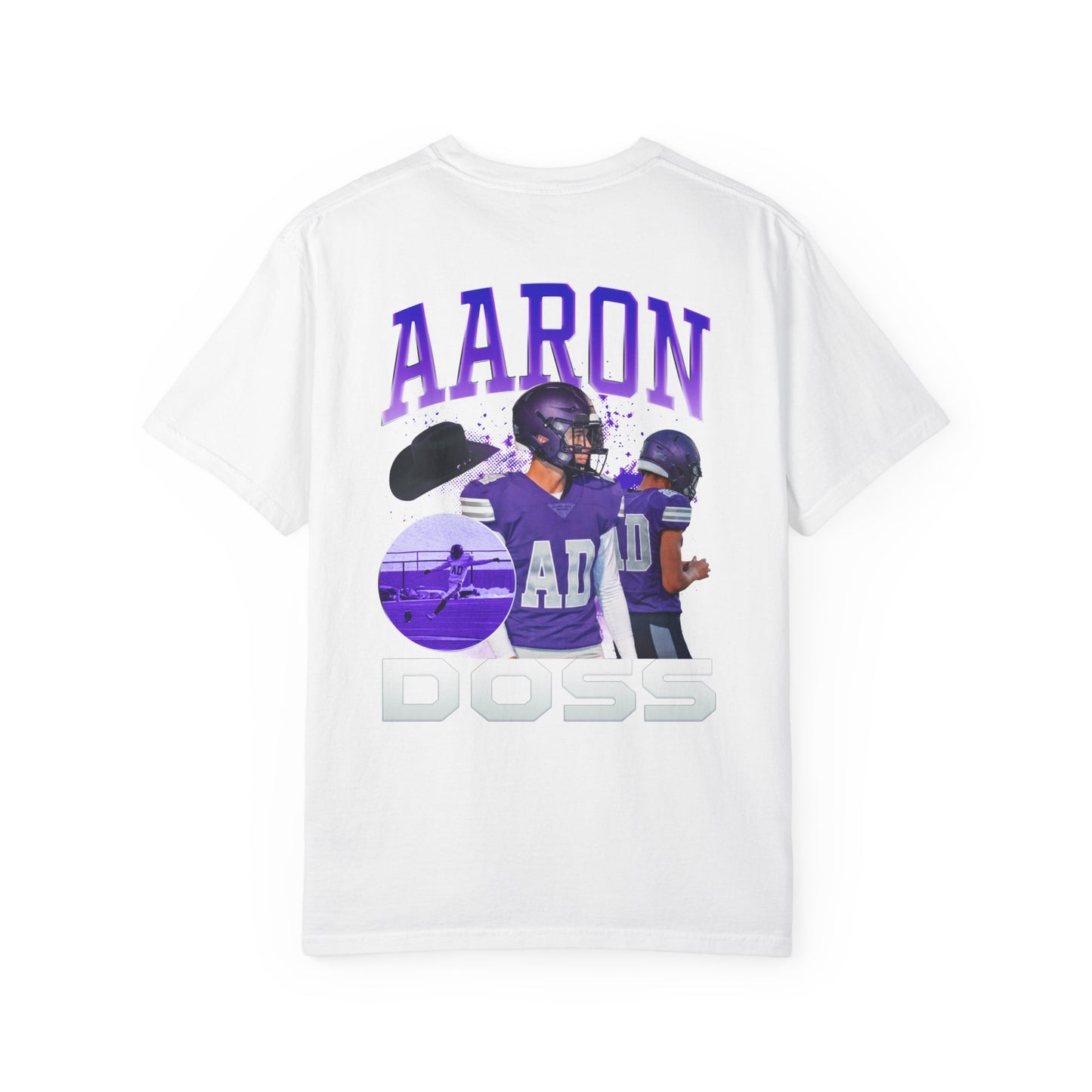Aaron Doss Logo Front & Back Premium Tee