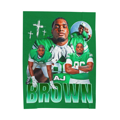 Aj Brown 60"-80" Plush Blanket