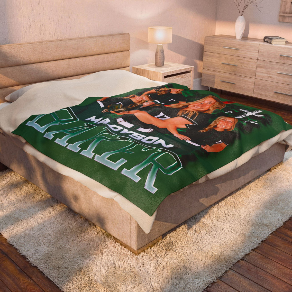 Madyson Baker 60"-80" Plush Blanket