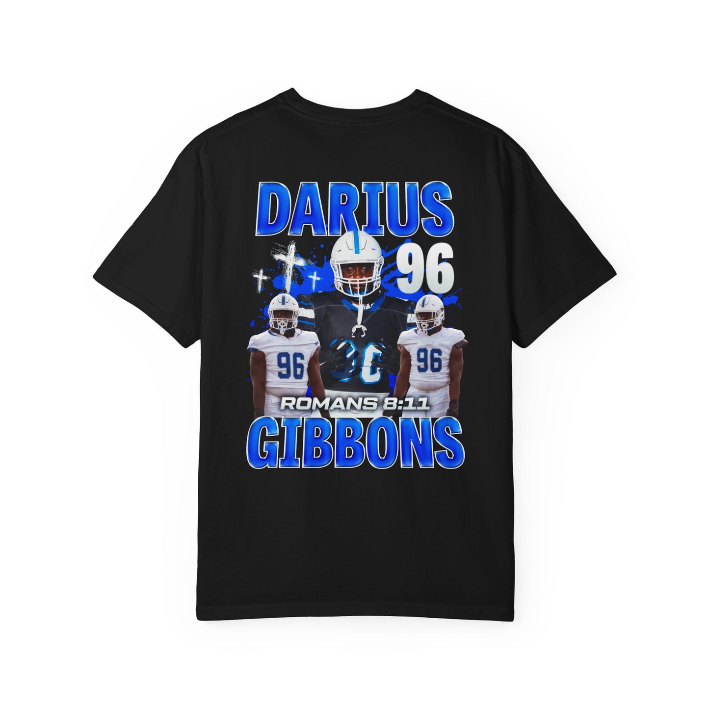 Darius Gibbons Logo Front & Back Premium Tee