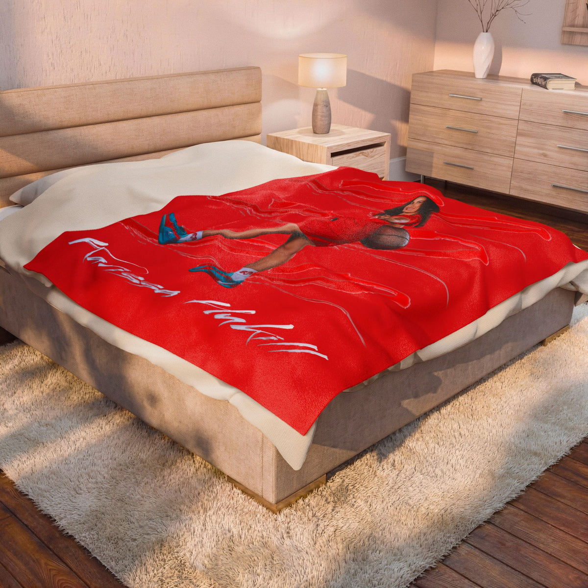 Karissa Hukill 60"-80" Plush Blanket