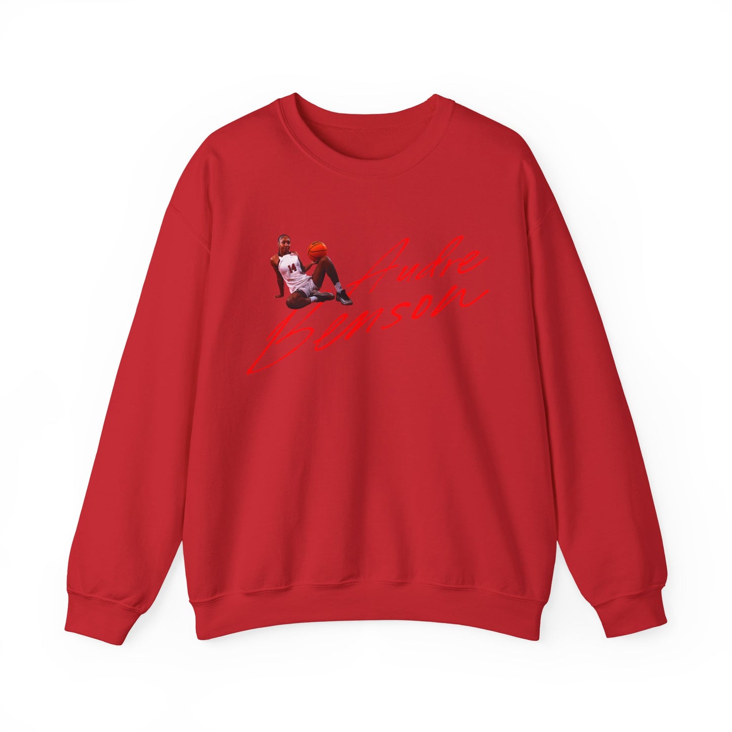 Audre Benson Cursive Crewneck Sweatshirt