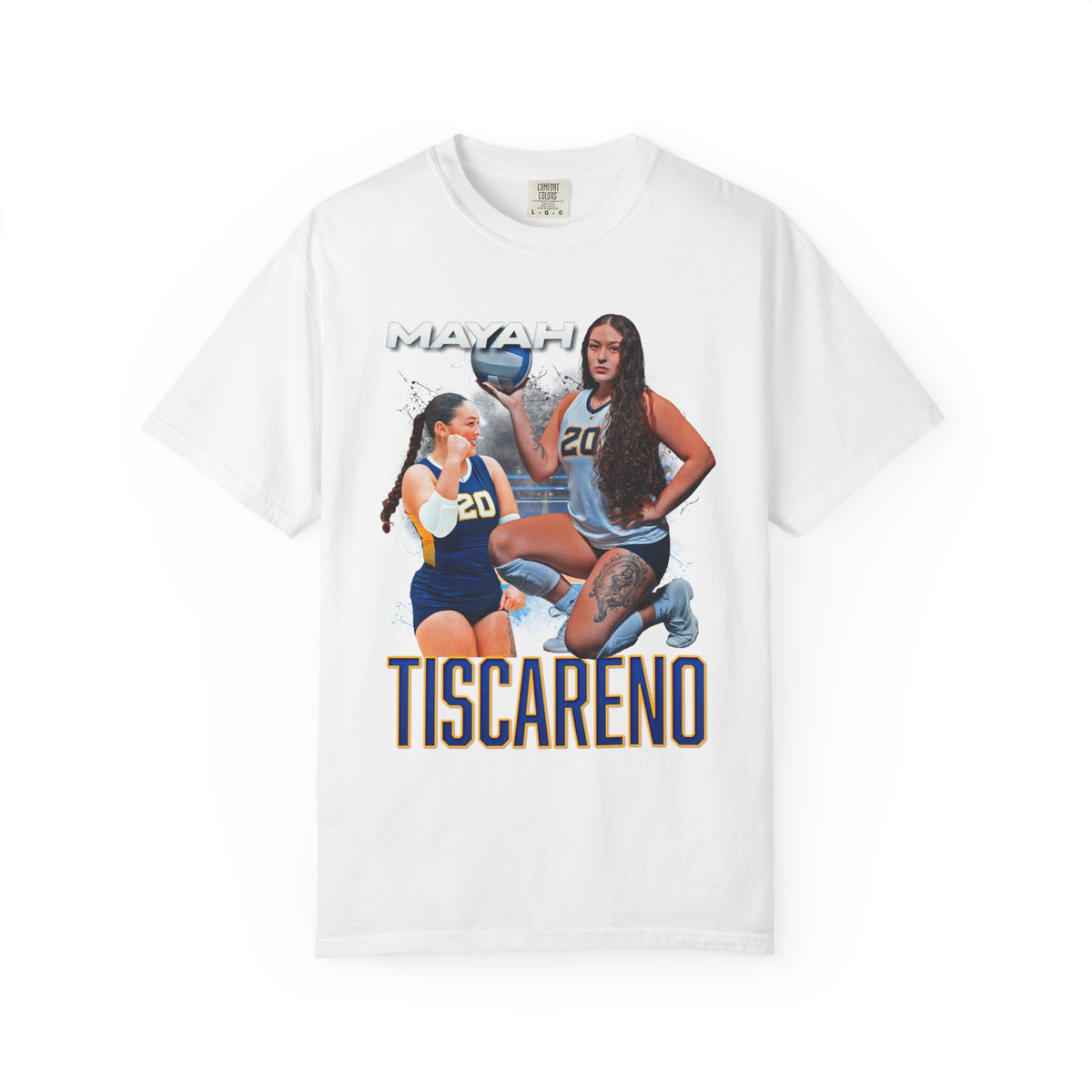 Mayah Tiscareno White & Colored Combo Premium Tee
