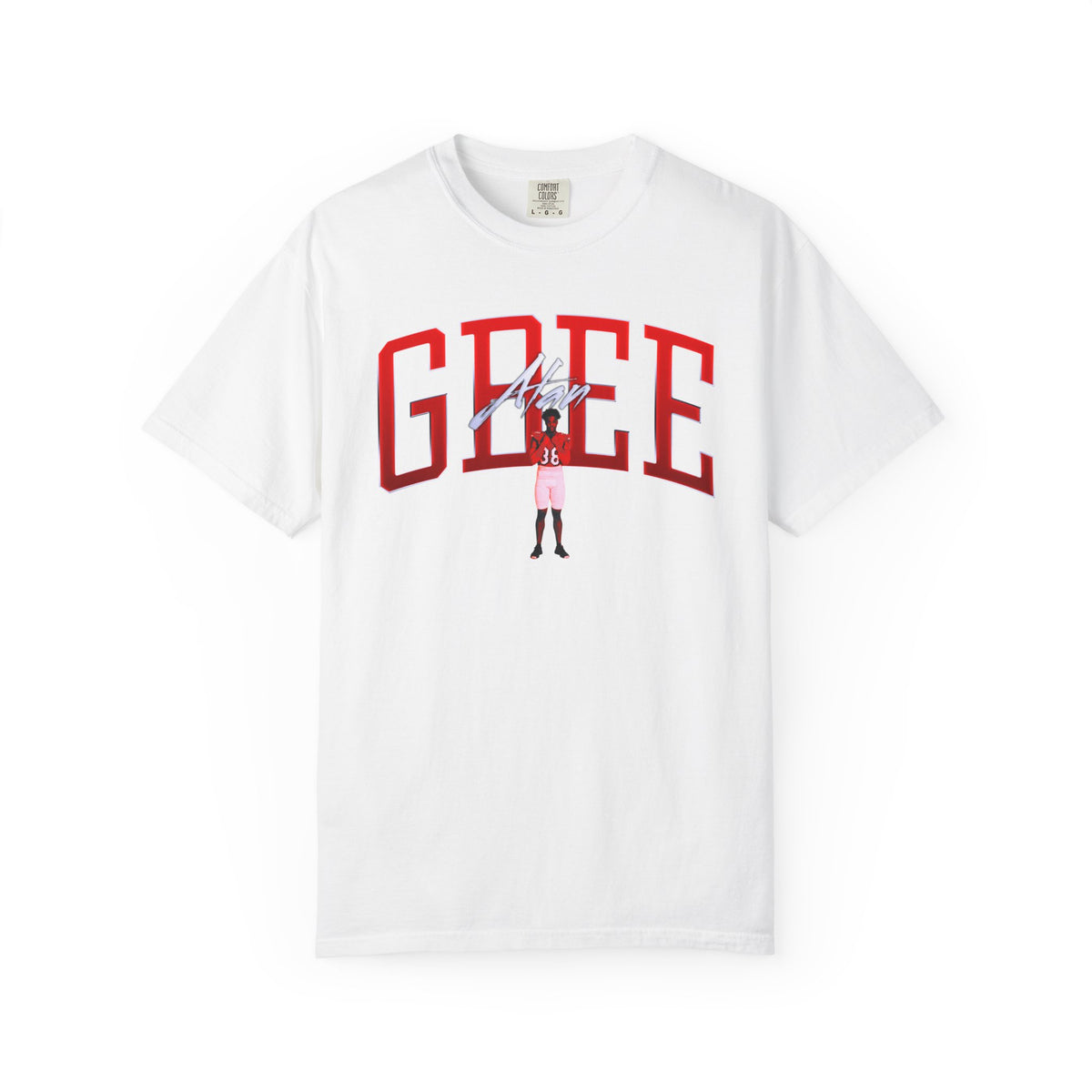 Alan Gbee Curved Combo Colored Premium Tee