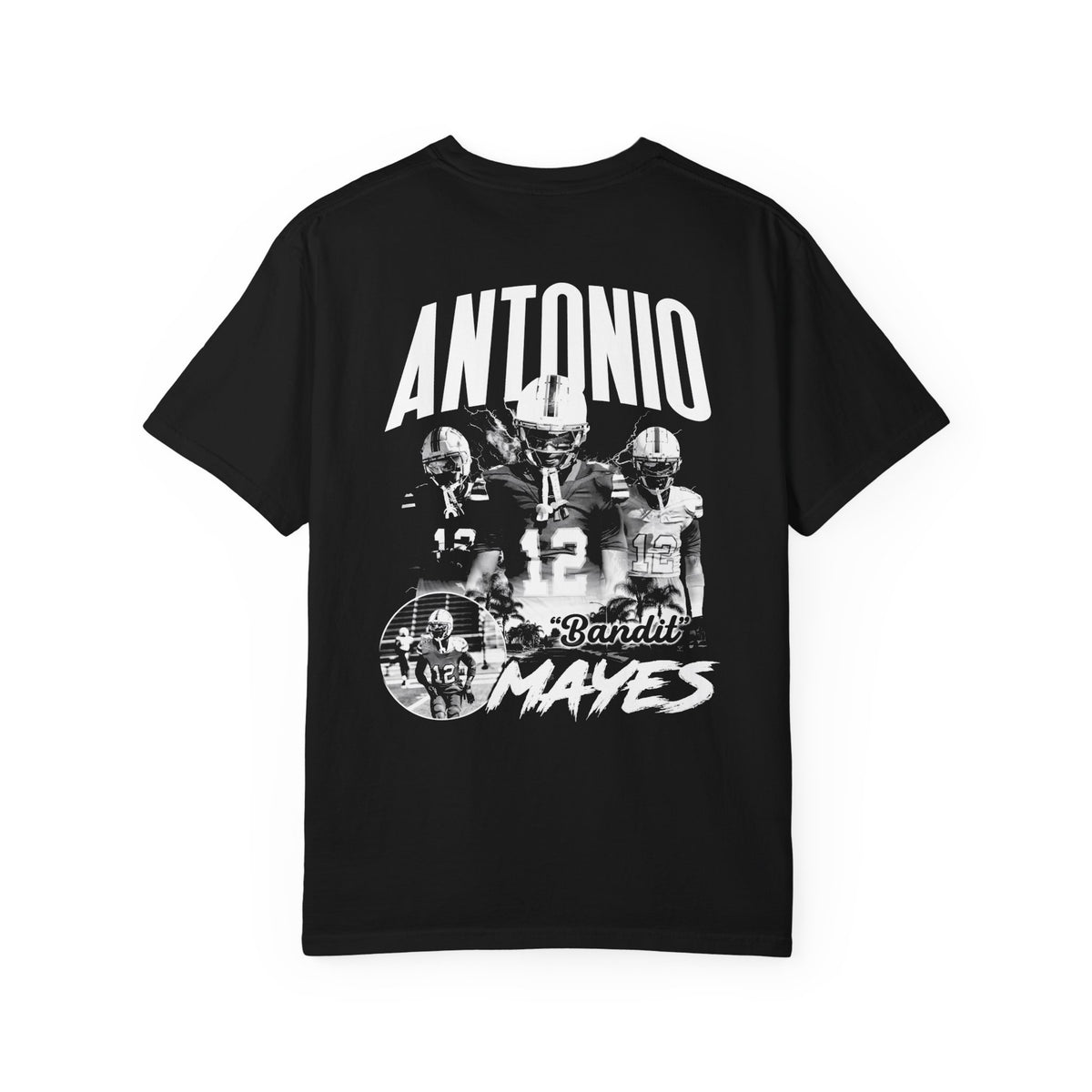 Antonio "Bandit" Mayes Vintage Blackout Premium Tee