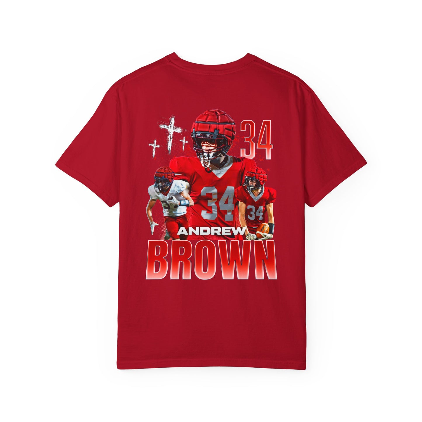 Andrew Brown Logo Front & Back Premium Tee