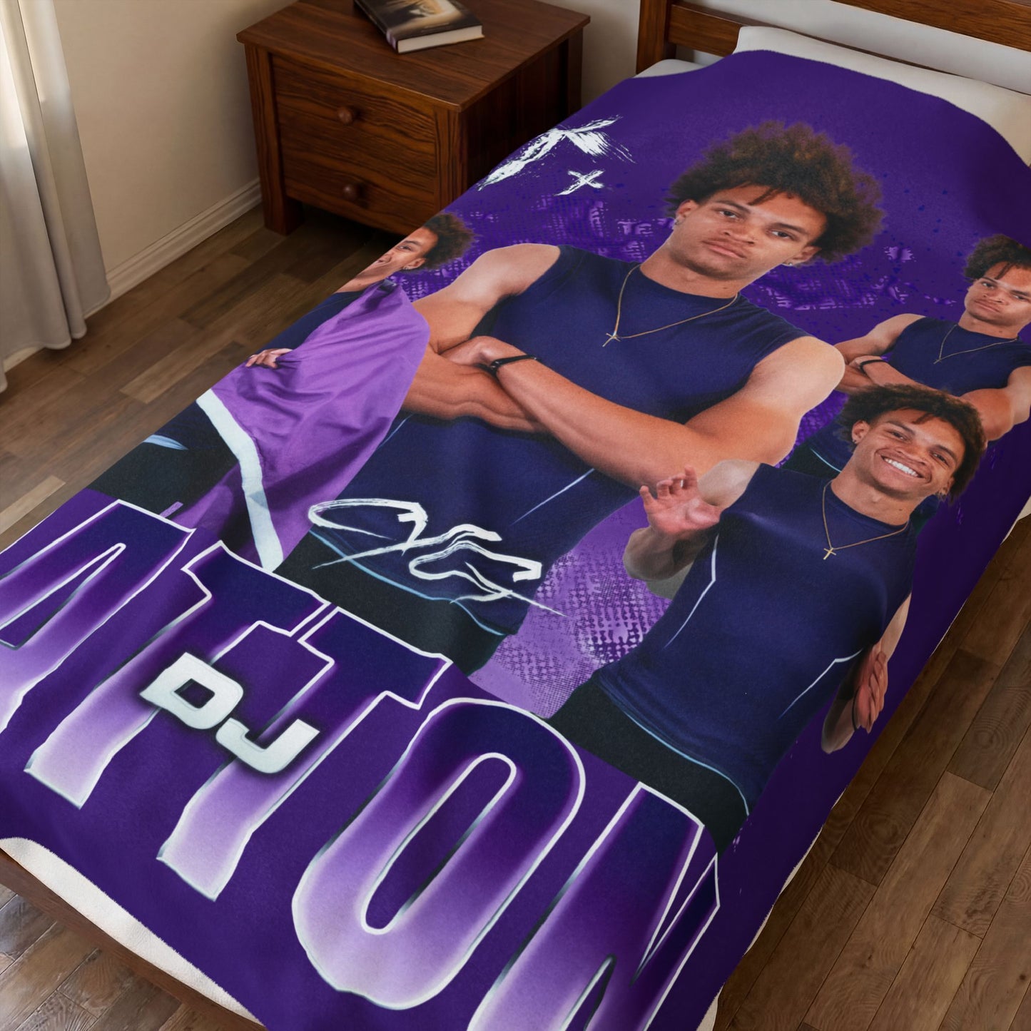 DJ Patton 60"-80" Plush Blanket